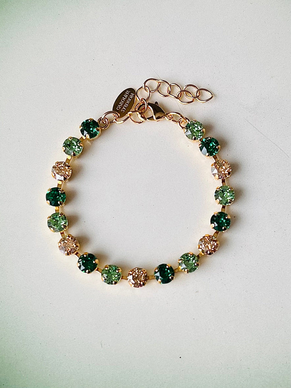 Caroline Svedbom Armbånd Nicola bracelet - green combo