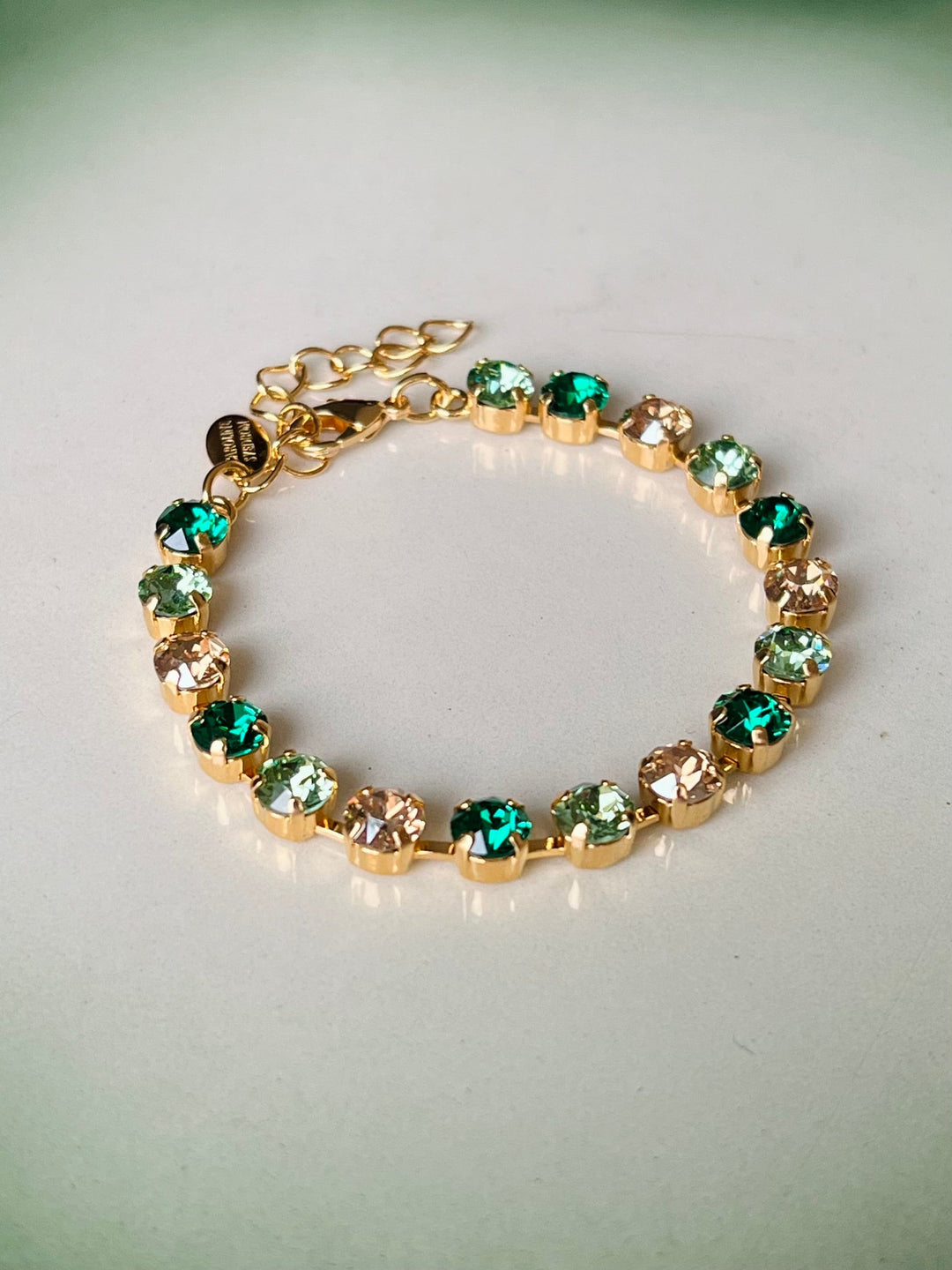 Caroline Svedbom Armbånd Nicola bracelet - green combo