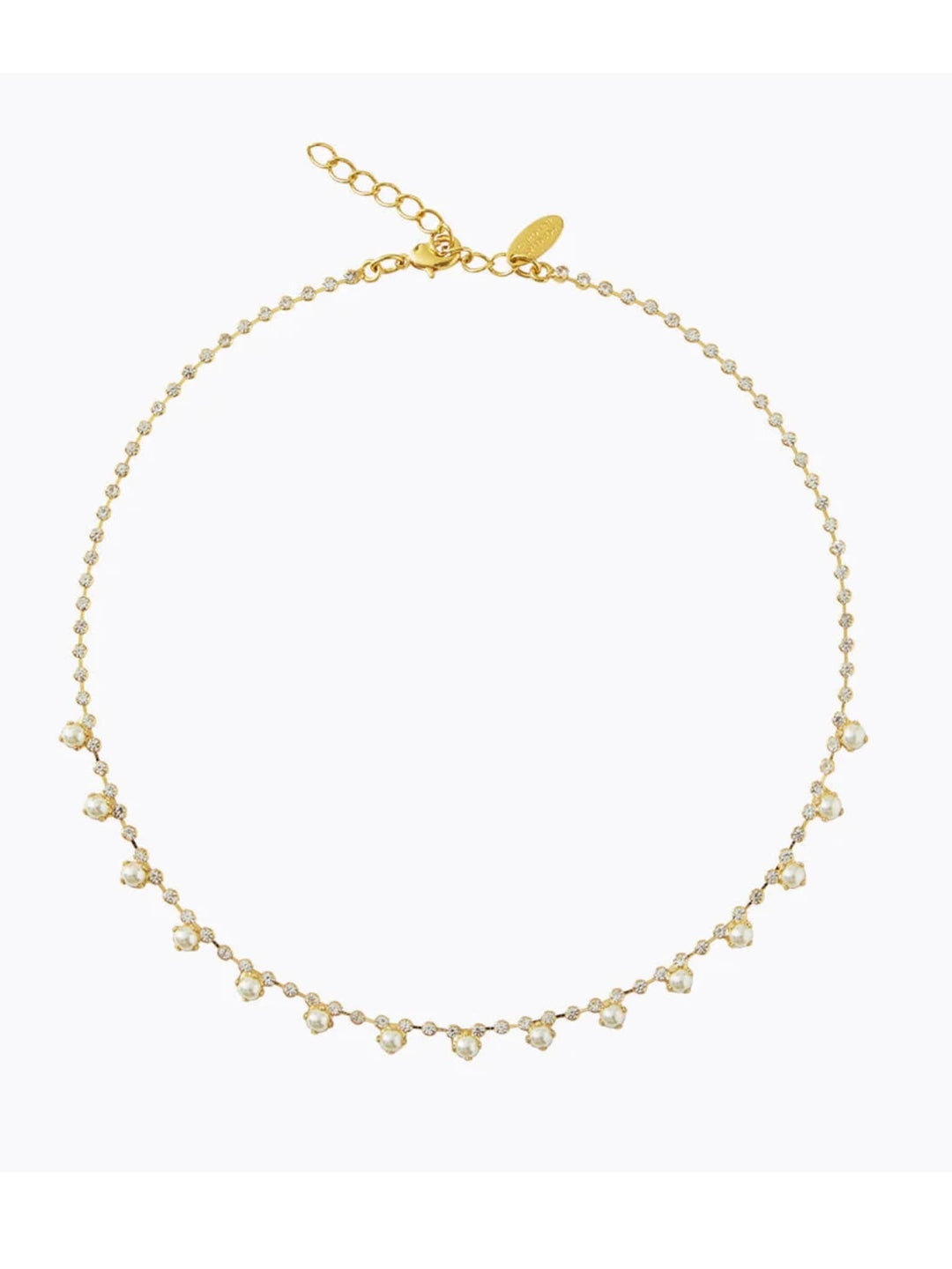 Caroline Svedbom halskjeder Lily necklace - pearl