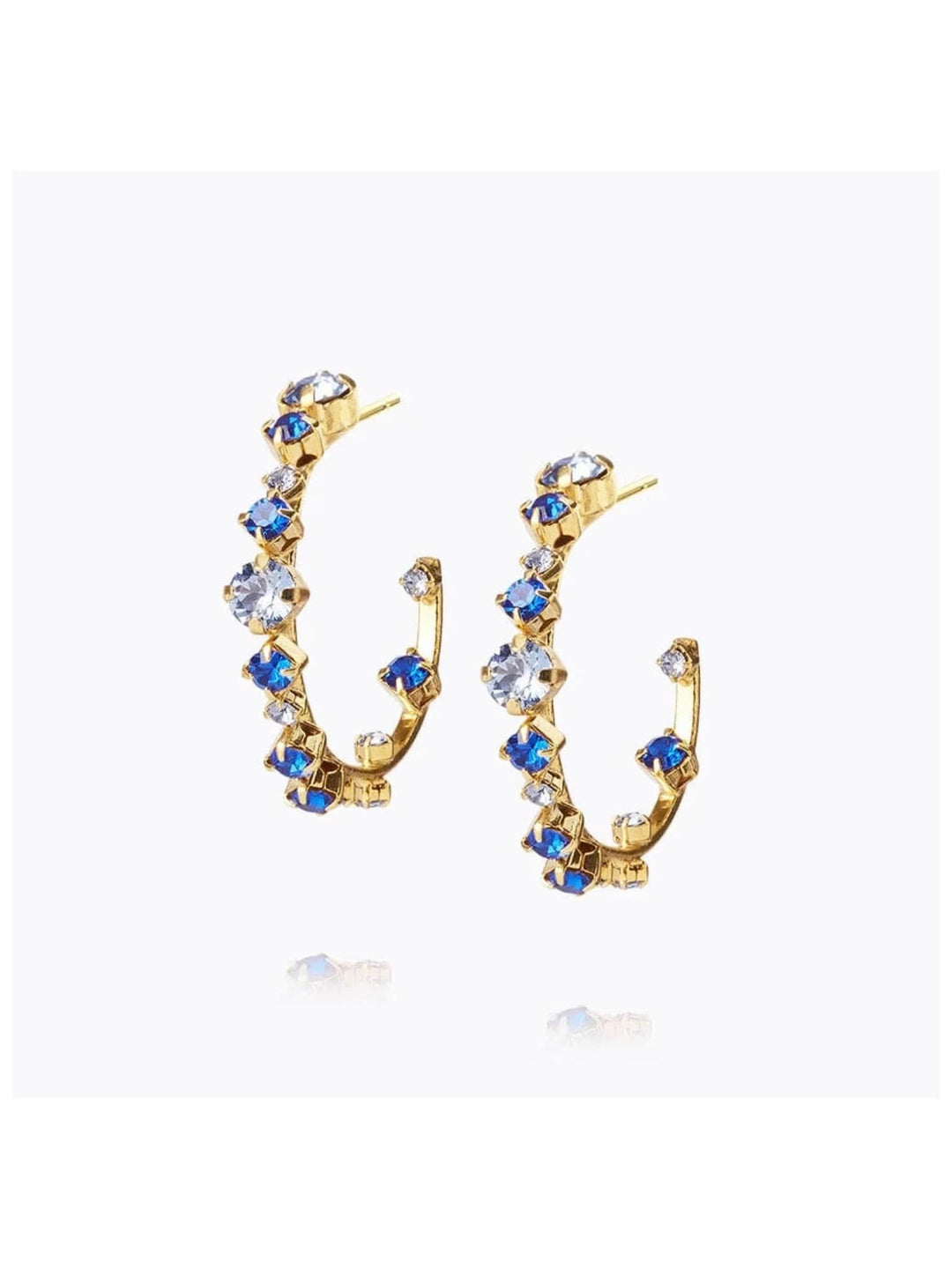 Caroline Svedbom øredobber Mini Antonia earrings - blue combo