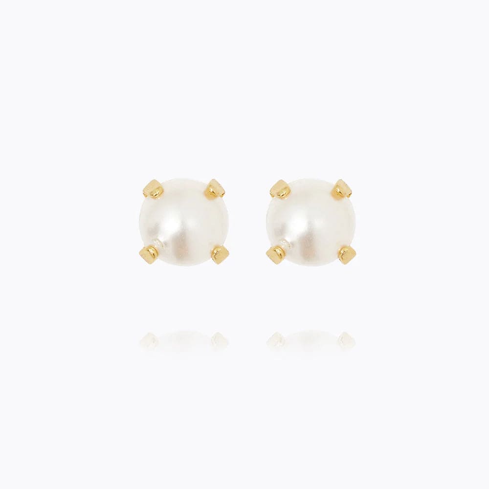 Caroline Svedbom øredobber Mini stud earrings - pearl