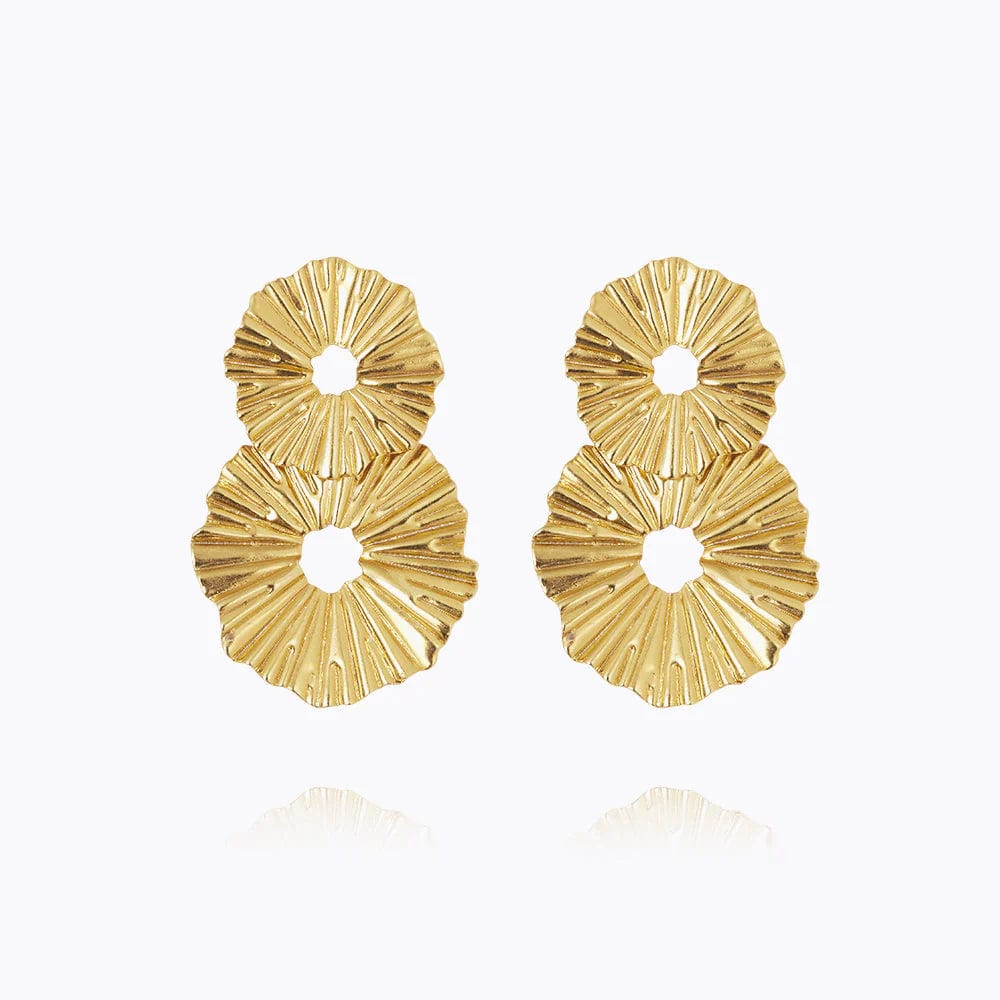 Caroline Svedbom øredobber Vassia earrings - gold