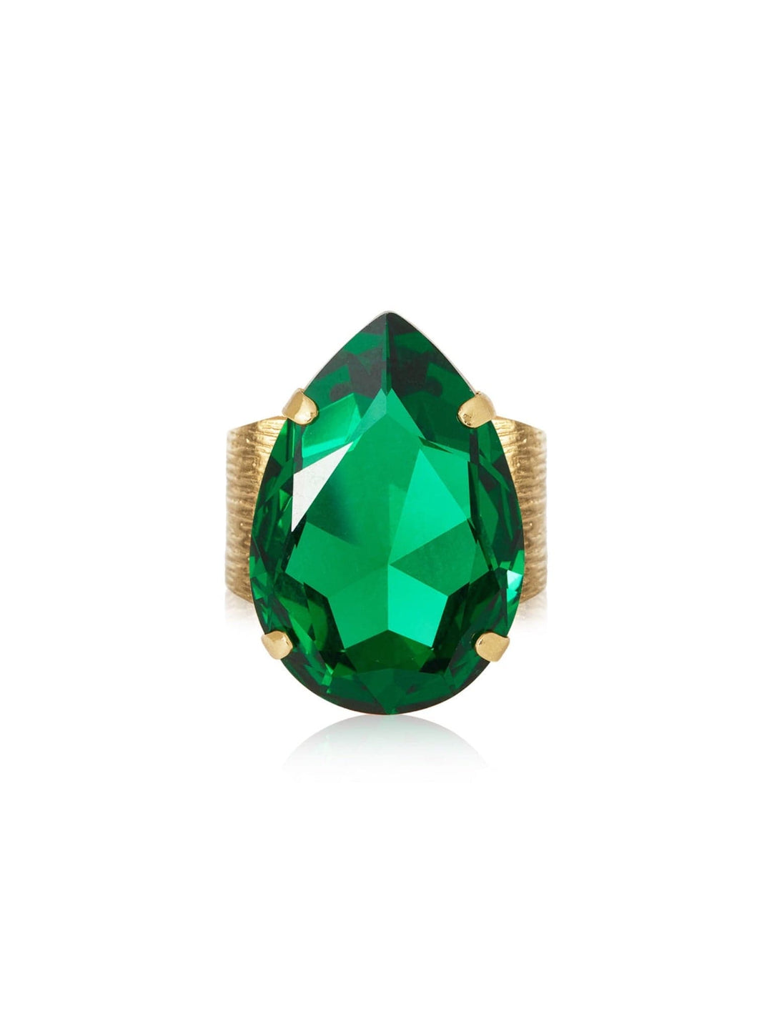 Caroline Svedbom ringer Perfect drop ring - majestic green