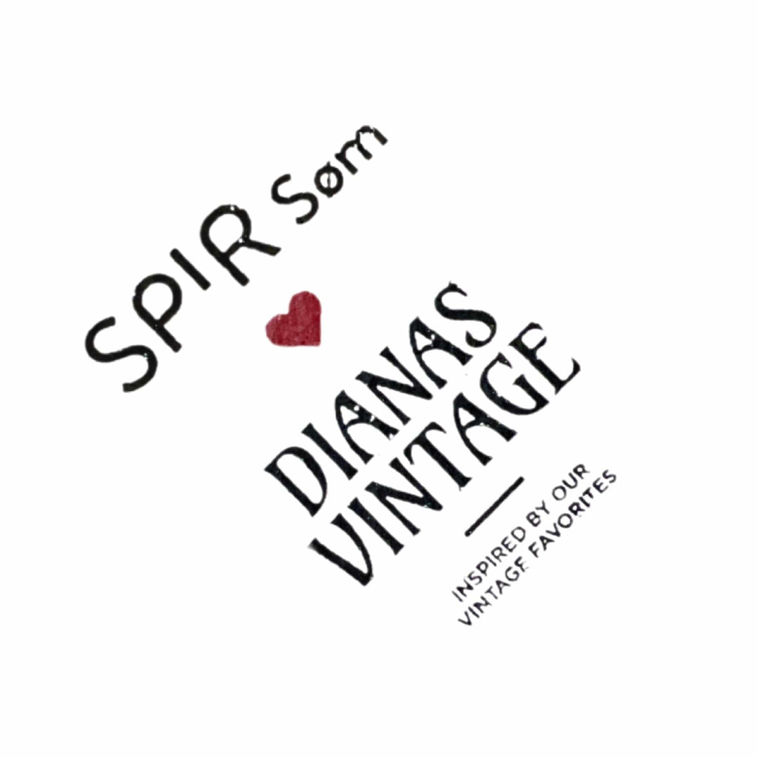 Dianas Vintage belter Belte av restestoff - svart lurex