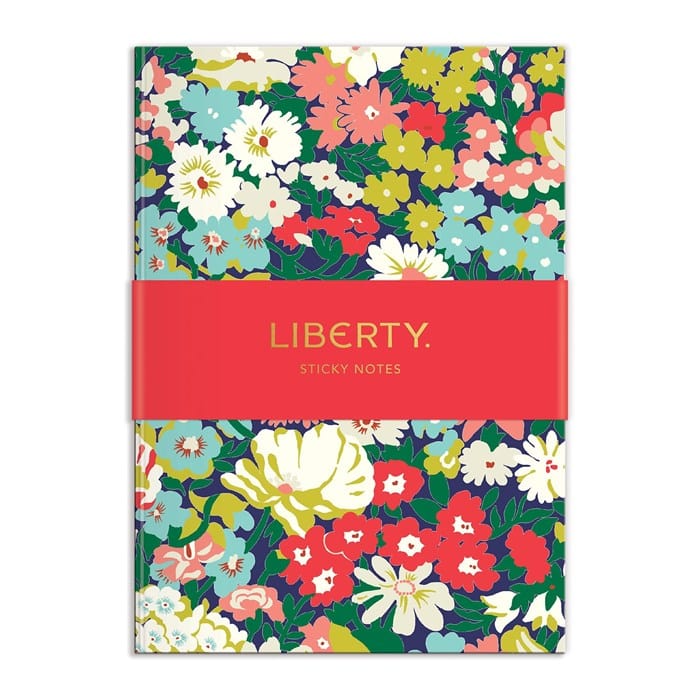 Diverse Papirvarer bøker Liberty London Floral Sticky Notes Hard Cover Book