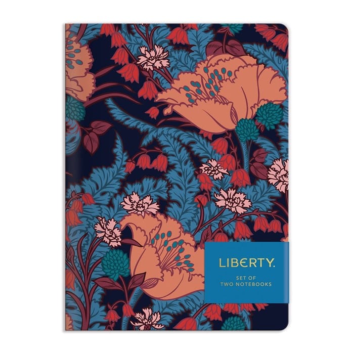 Diverse Papirvarer bøker Liberty London Floral Writers Notebook Set