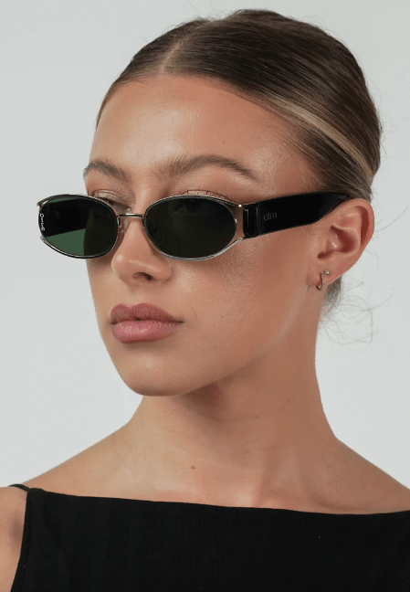 Otra Eyewear solbriller Solbriller Polly - sølv/svart