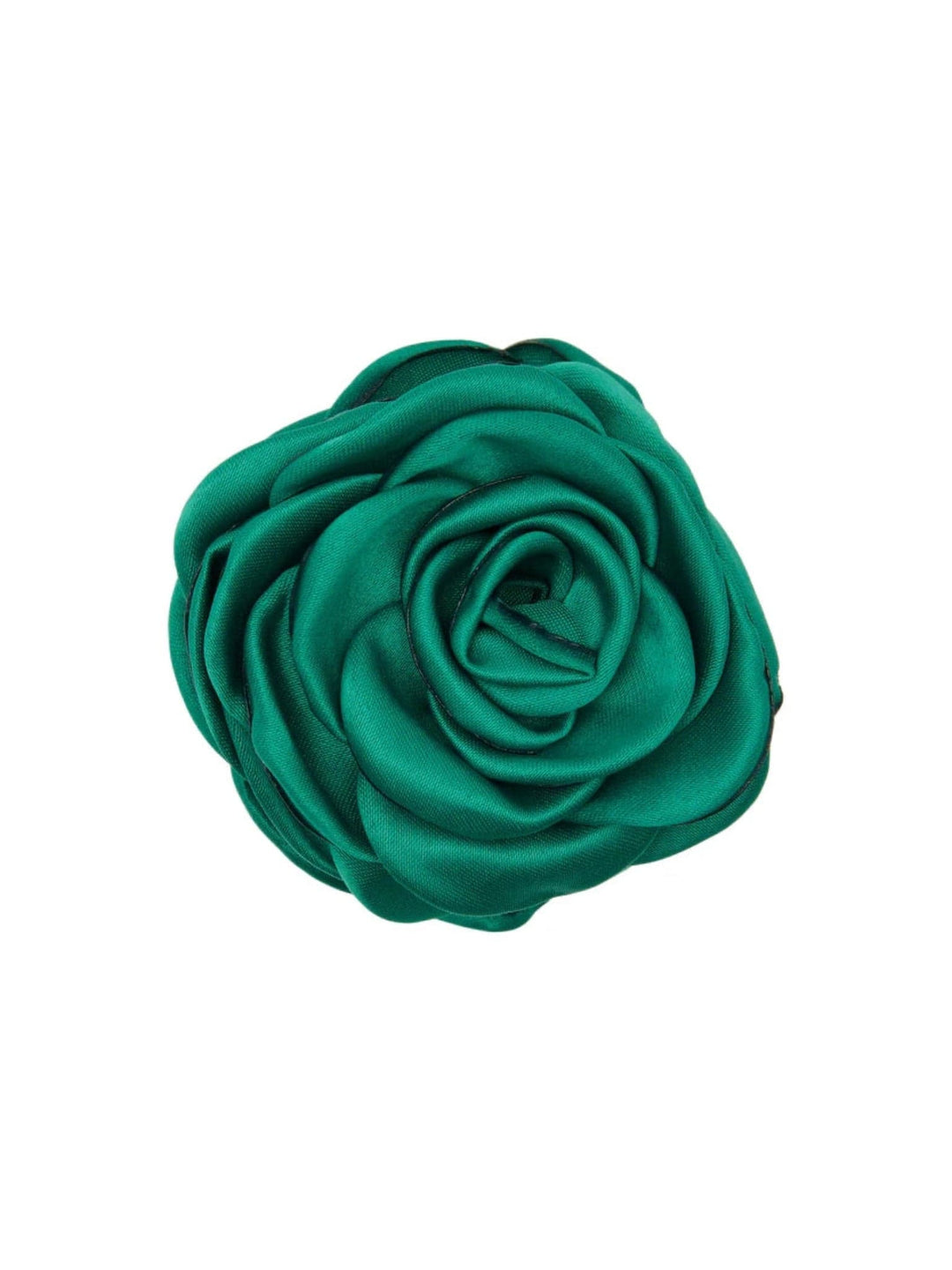 Pico hårpynt Hårklype liten Satin rose - emerald