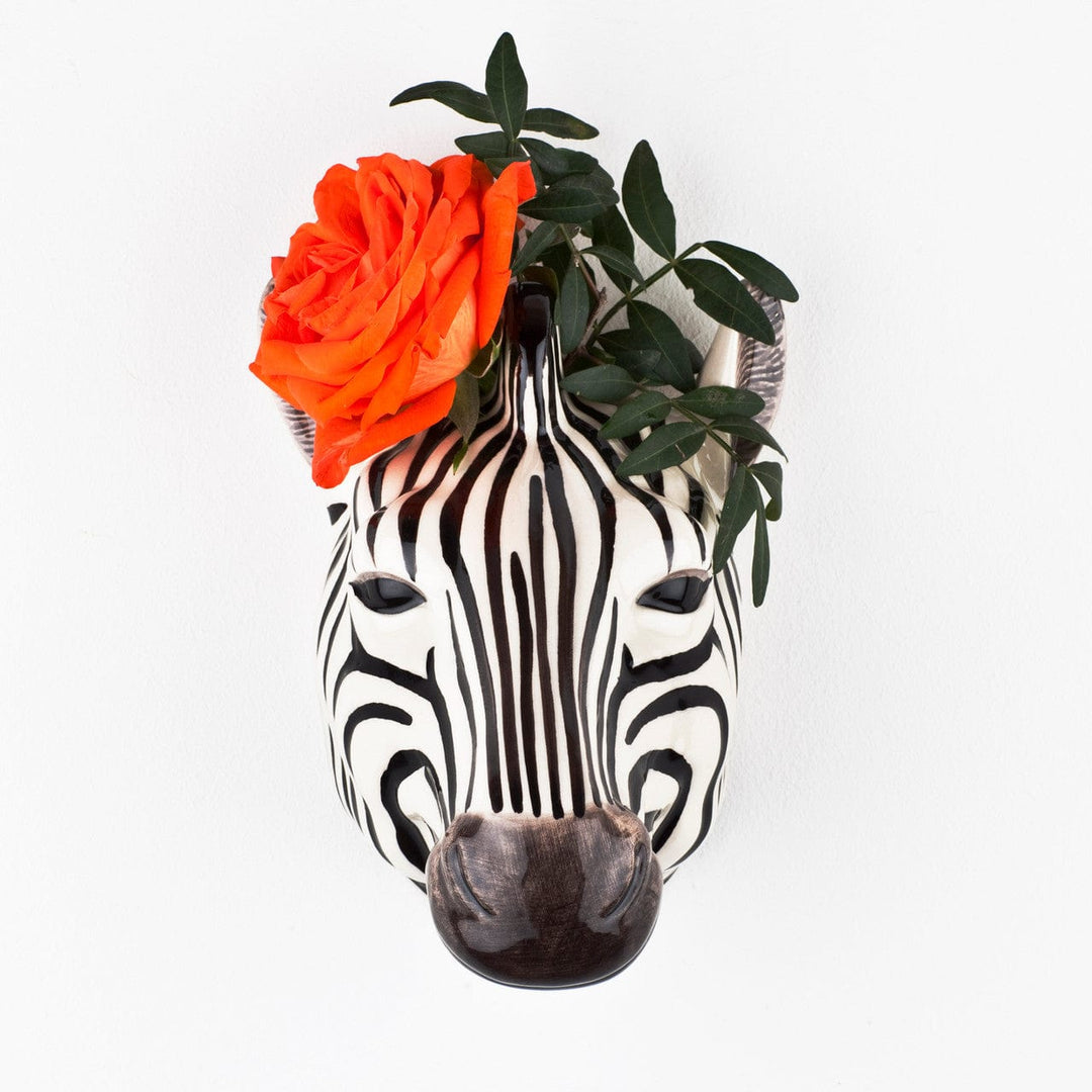 Quail Ceramics interiør Zebra - wall vase large