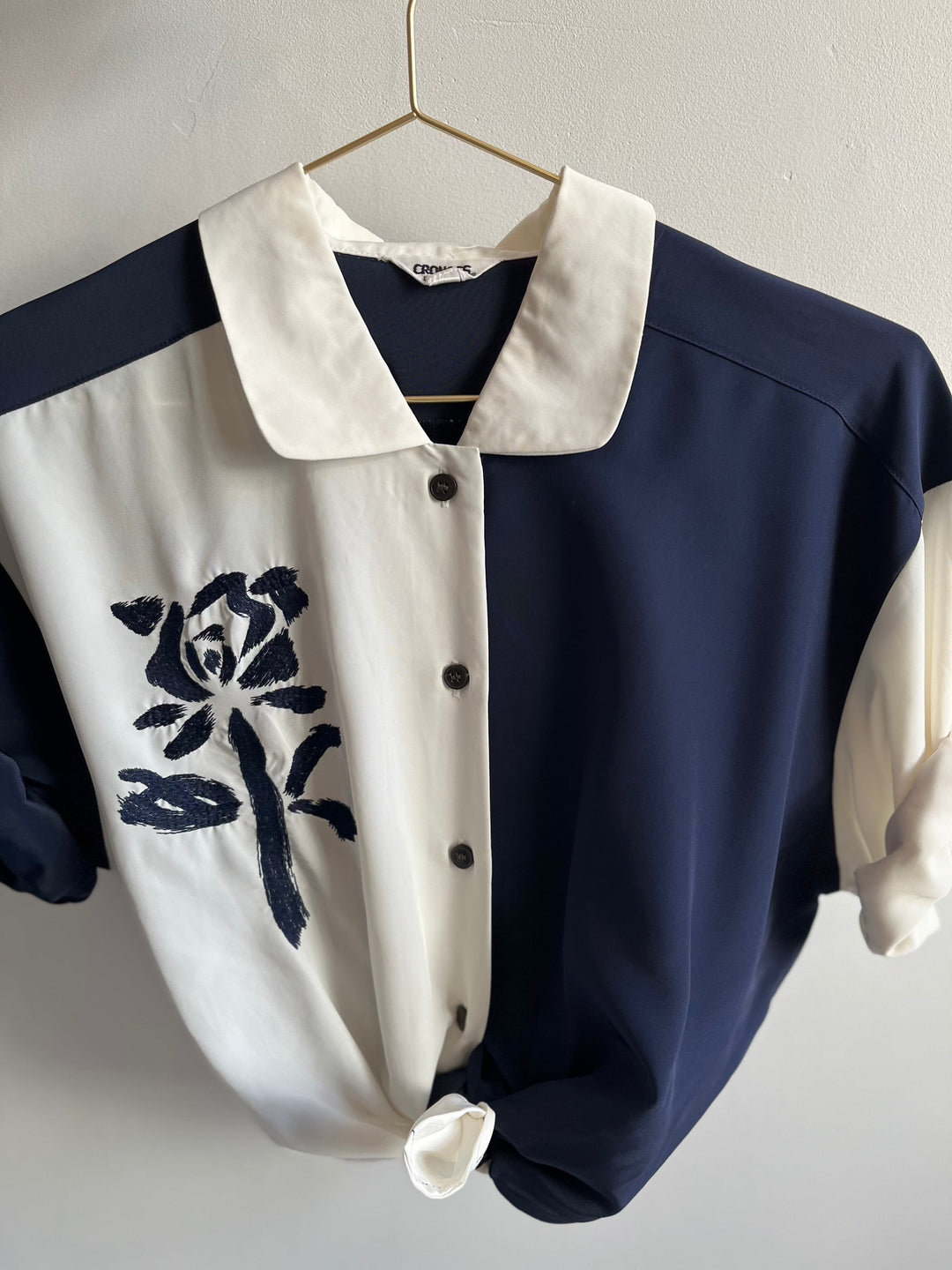 Vintage Vintage bluser XS Vintagebluse - Blikkfang, str XS