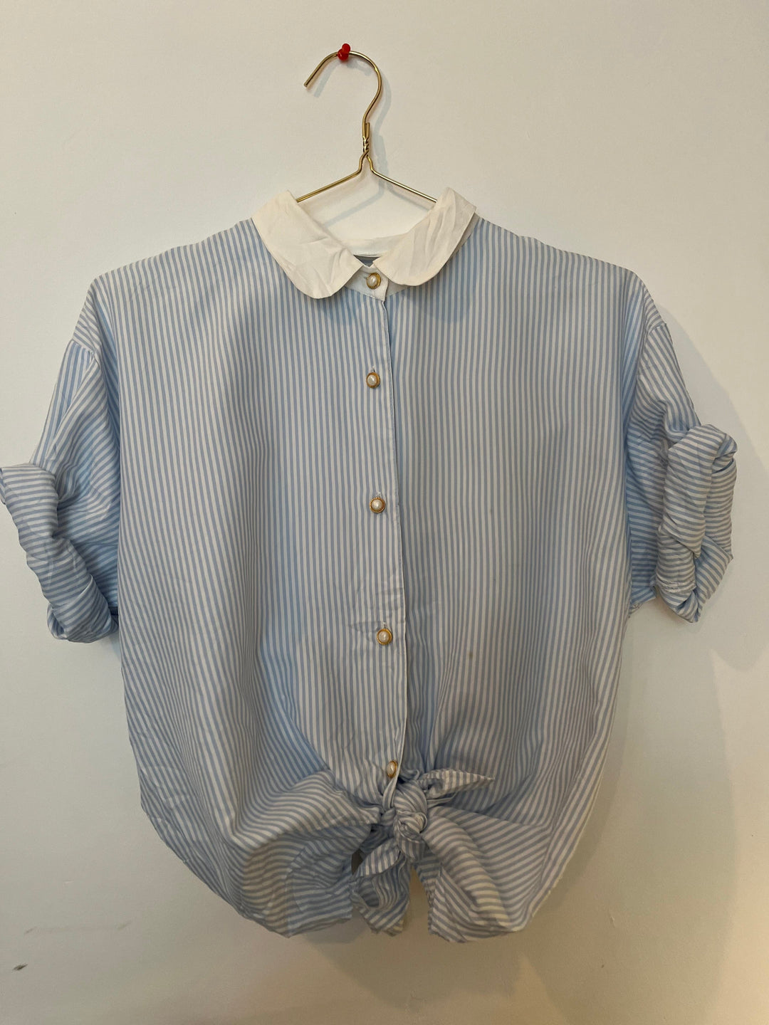 Vintage Vintage bluser 2XL Vintagebluse - Perlegull, str 2XL