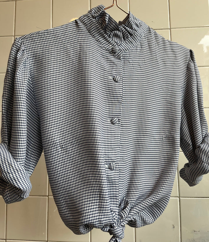 Vintage Vintage bluser S Vintagebluse - Rysjekrage, str S