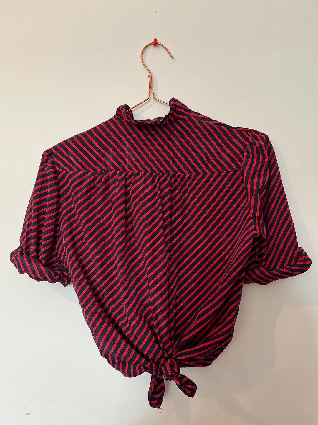 Vintage Vintage bluser XS Vintagebluse - Rysjestriper, str XS