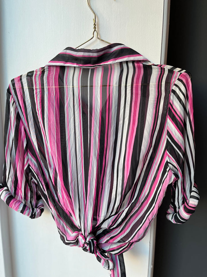 Vintage Vintage bluser XS Vintagebluse - Skjønne striper, str XS