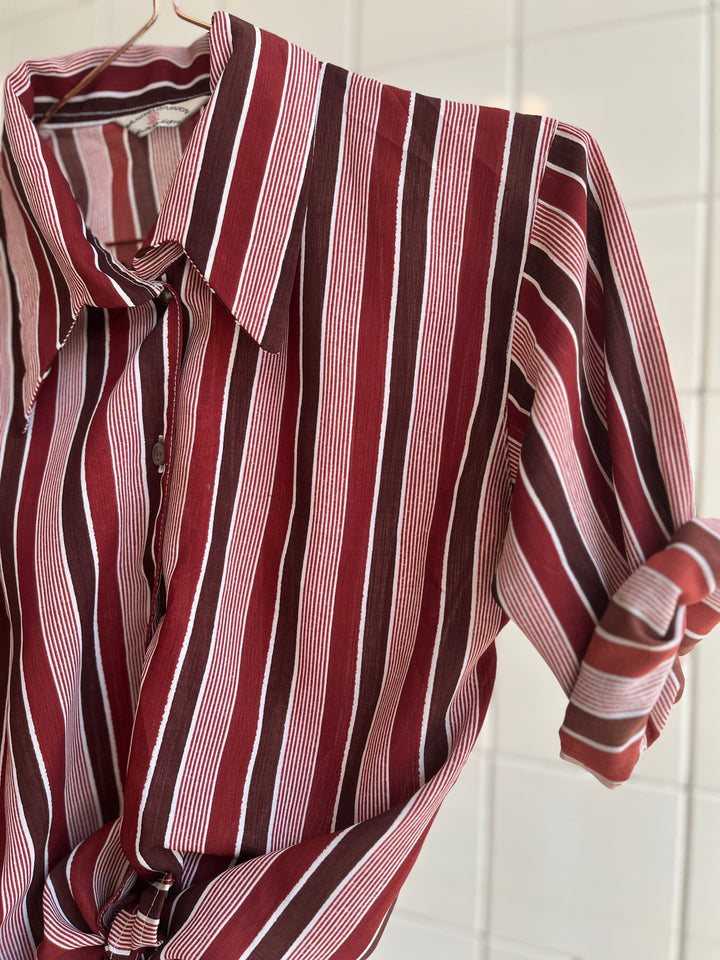 Vintage Vintage bluser S Vintagebluse - Stripedrøm, str S