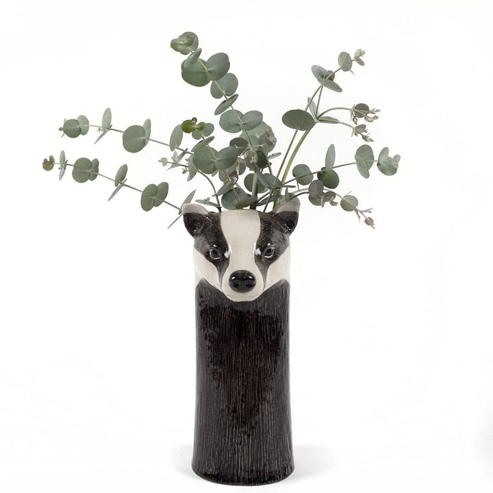 Quail Ceramics interiør Badger - flower vase