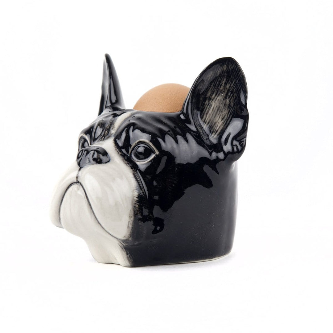 Quail Ceramics interiør French bulldog face - egg cup