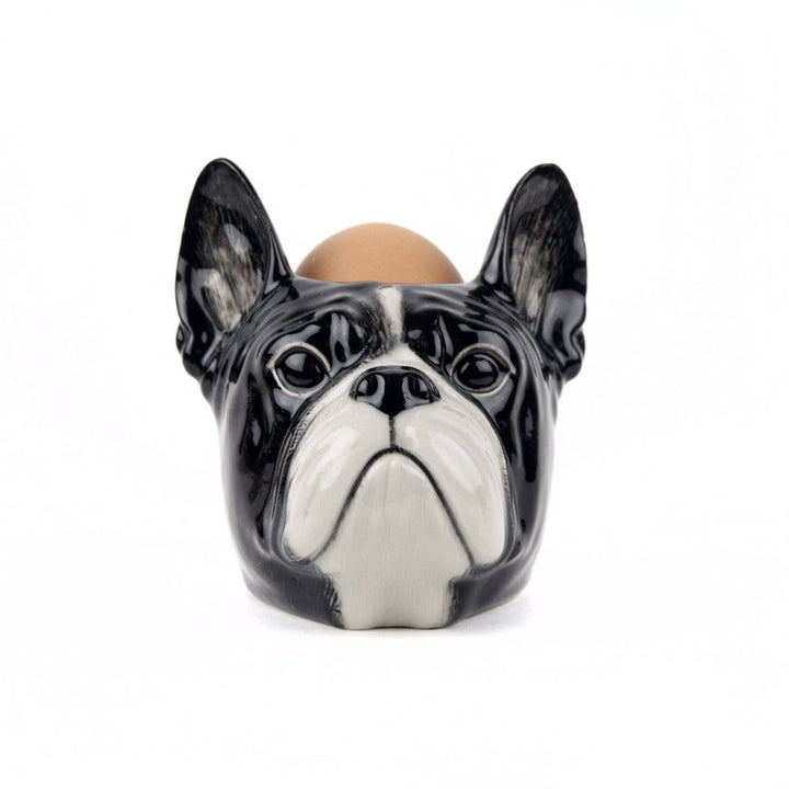 Quail Ceramics interiør French bulldog face - egg cup